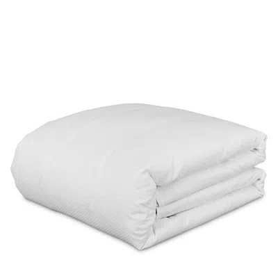 Frette Checkered Sateen Twin Duvet Cover In White