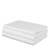 Frette Checkered Sateen Twin Top Sheet In White