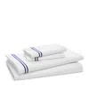 Frette Classic Sheet Set, Queen In White/navy
