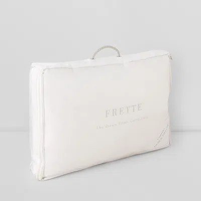 Frette Cortina Medium Down Pillow, King In White