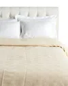 Frette Cotton Geometrics Bedspread In Multi