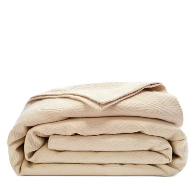 Frette Cotton Geometrics Bedspread, King - Exclusive In Pine Seed