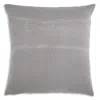 Frette Cotton Geometrics Decorative Cushion - Exclusive In Slate Grey