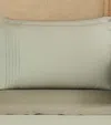 Frette Cotton Lush Ajour Oxford Pillowcase Set In Green