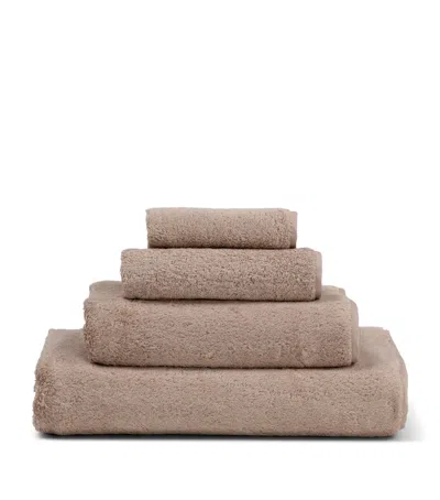 Frette Cotton Unito Bath Sheet In Pink