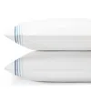 Frette Cruise King Pillowcase, Pair - Exclusive In White/blue
