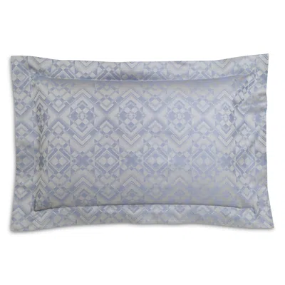 Frette Crystal Jacquard Standard Sham - Exclusive In Blue