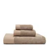 Frette Diamond Bordo Washcloth - Exclusive In Brown