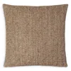 Frette Dinamico Decorative Euro Sham In Brown