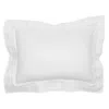 Frette Doppio Ajour Boudoir Sham In White