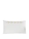 Frette Embroidery Bicolor Bedding Set In White
