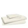 Frette Essentials Doppio Ajour King Sheet Set In Milk