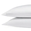 Frette Essentials Single Ajour King Pillowcase, Pair In White