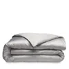 Frette Essentials Single Ajour Queen Duvet Cover In Grey