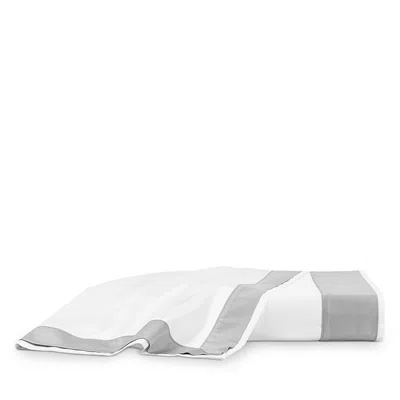 Frette Flying Sateen Sheet Set, Queen - Exclusive In White/grey