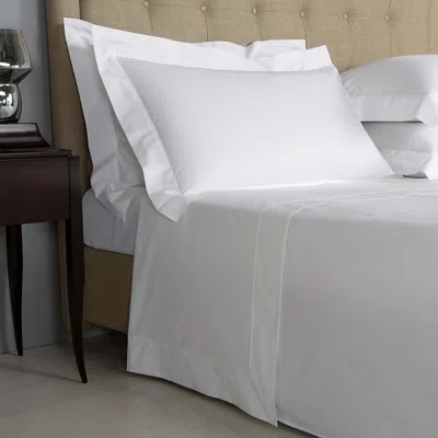 Frette Grace Standard Pillowcase, Pair In White