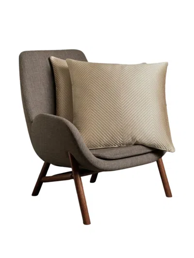 Frette Herringbone Bedspread In Neutral