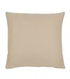 Frette Herringbone Cushion Cover In Beige