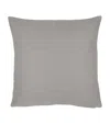 Frette Herringbone Cushion Cover In Grey
