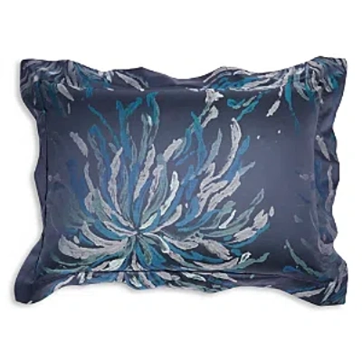 Frette Jasoine Standard Sham In Midnight Blue