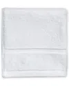 Frette Lanes Border White Washcloth