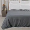 Frette Lightness Bed Blanket In Gray