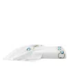 Frette Links Embroidery Cotton Duvet Cover, Queen
