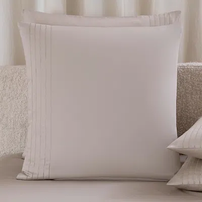 Frette Lush Ajour Euro Sham, Pair In Gray