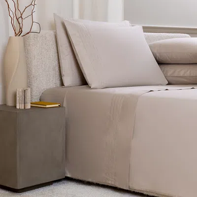 Frette Lush Ajour Sateen Sheet Set, Queen In Gray