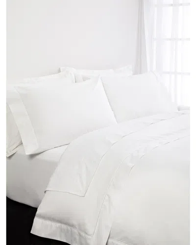 FRETTE FRETTE LUX PERCALE WHITE DUVET COVER