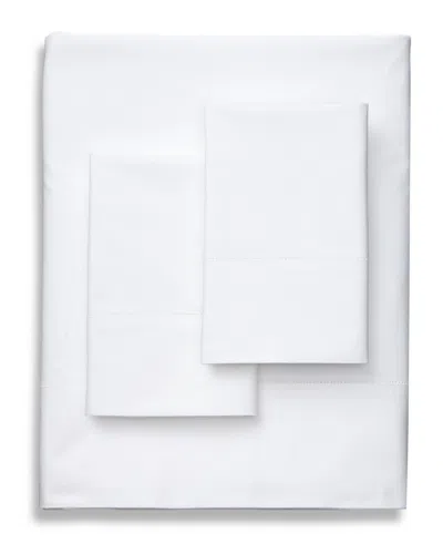 FRETTE FRETTE LUX PERCALE WHITE SHEET SET