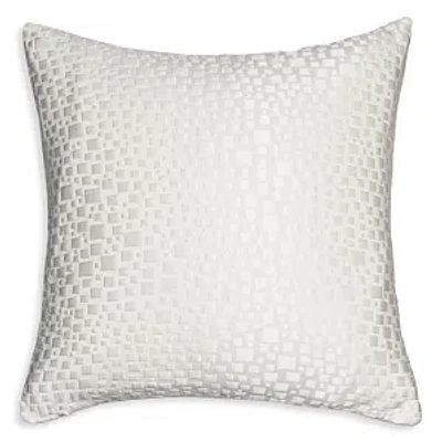 Frette Lux Symmetry Decorative Cushion In Milk