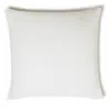 Frette Luxury Cloud Cotton & Silk Textured Euro Sham - Exclusive In White