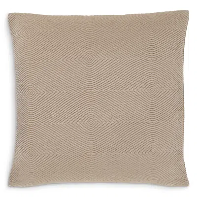 Frette Luxury Ripple Decorative Pillow, 20 X 20 - Exclusive In Neutral
