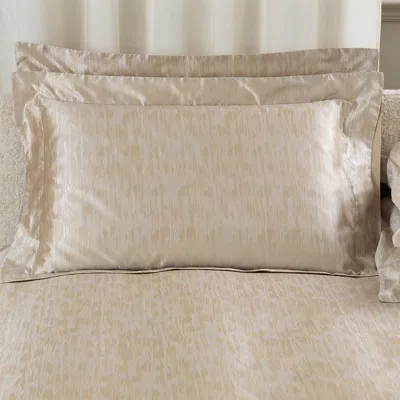 Frette Luxury Sway Jacquard Silk King Sham In Neutral