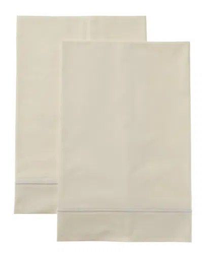 FRETTE FRETTE ONE BOURDON IVORY PILLOWCASE SET