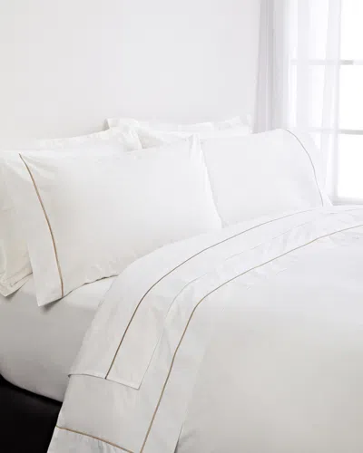 FRETTE FRETTE ONE BOURDON KHAKI LINE DUVET COVER