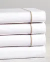 Frette One Bourdon Khaki Line Sheet Set