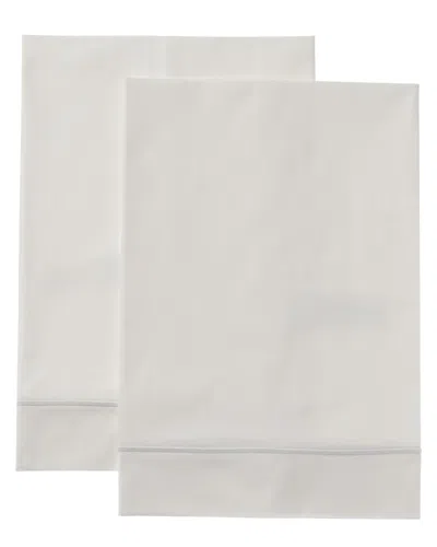 FRETTE FRETTE ONE BOURDON WHITE PILLOWCASE SET