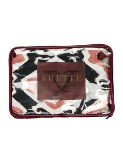 Pre-owned Frette Pair Of Pillow Covers W/ Tags In Multi