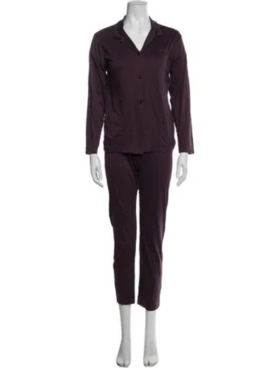 Pre-owned Frette Pajamas In Purple