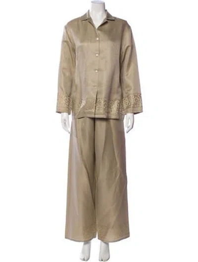 Pre-owned Frette Pantsuit In Neutral