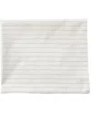 Frette Pinstripe Fashion Sham In White