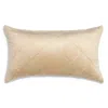 Frette Quilted Velvet Boudoir Sham - Exclusive In Natural