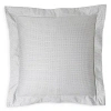 Frette Rationnel Euro Sham - Exclusive In Grey Cliff/navy Blue