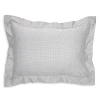 Frette Rationnel King Sham - Exclusive In Grey Cliff/navy Blue
