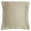 Frette Rays Euro Sham In Tranquil Green/beige