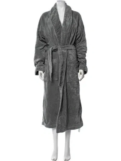 Pre-owned Frette Robe In Grey