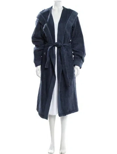 Pre-owned Frette Robe W/ Tags In Blue