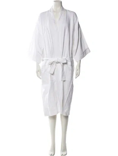 Pre-owned Frette Robe In White